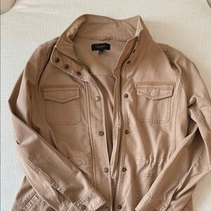 Talbots Light Brown Utility Jacket